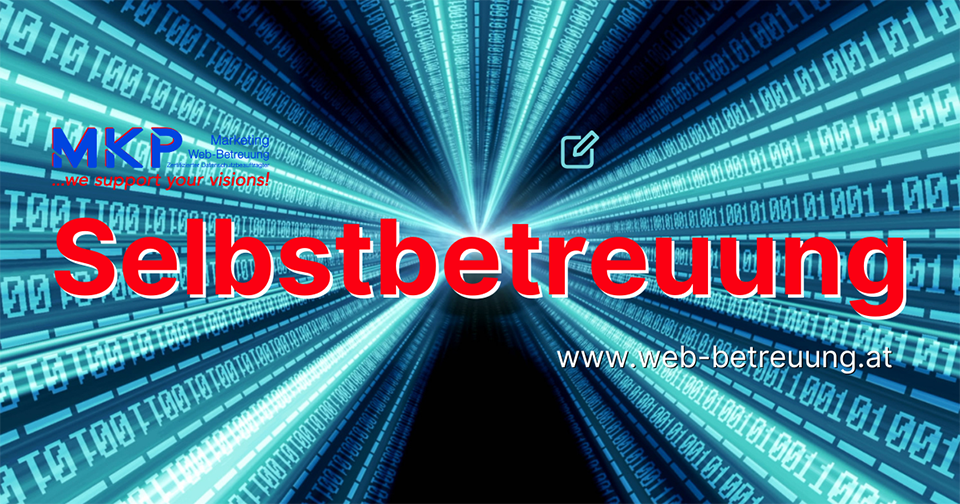 MKP Marketing & Web-Betreuung | Blog | Selbstbetreuung