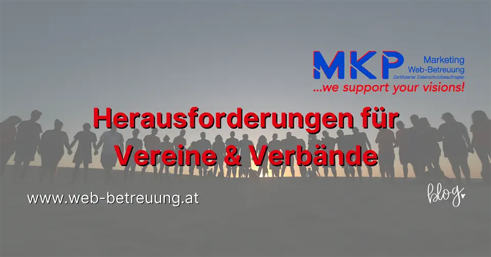 MKP Marketing & Web-Betreuung | Blog | Herausforderungen für Vereine und Verbände